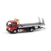 Y24-08 1/64 JMC 凱鋭 2台積載 レッカー車 レッド [ダイキャストミニカー]
