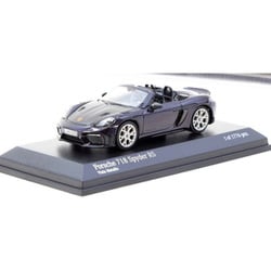 T64MC-008-VM COLLAB64 MINICHAMPS×Tarmac Works 1/64 Porsche 718 Spyder RS Viola Metallic [ダイキャストミニカー]