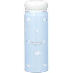 ダイレクト ステンレス ボトル 直飲み 水筒 シマエナガ SEN 480ml 保冷 保温 軽量 広口 氷止め付き ブルー SBR-480B