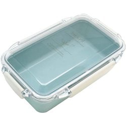 ランチボックス 弁当箱 1段 500ml ひのきのぷら 抗菌 電子レンジ対応 食洗機対応 ふわっと盛れる ブルー 日本製 PCD-500
