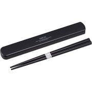 HS-16 [引フタ 箸箱 箸 19.5cm セット センプリチェ 持ち運び静か 抗菌 Ag 食洗機対応 日本製]