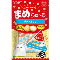 まめちゅーる かつお 8g×3本入 [猫用 おやつ]