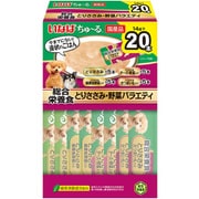 ちゅーる総合栄養食（BOX）とりささみ・野菜バラエティ 14g×20本入 [犬用おやつ]