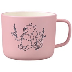 Pooh Bee 抗菌マグ ピンク 230ml レンジ・食洗機可 日本製 74595-0