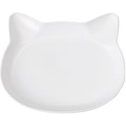 catte ねこ 抗菌ランチプレート ホワイト レンジ・食洗機可 日本製 74715-2