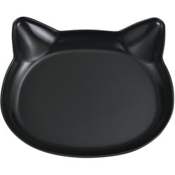 プレートとネコ。クロネコです。 Amazon | ネコ 猫 ナンバーアクセサリー エンブレム バイク