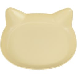 catte ねこ 抗菌ランチプレート イエロー レンジ・食洗機可 日本製 74720-6