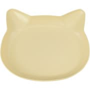 catte ねこ 抗菌ランチプレート イエロー レンジ・食洗機可 日本製 74720-6
