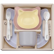 catte ギフトボックス 50 ランチプレート・プレート・ボウル・マグ・スプーン・フォークセット 食器ギフト レンジ・食洗機可 日本製 17130-8
