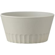 fuwary 抗菌ボウル 420ml グレー レンジ・食洗機可 日本製 74757-2