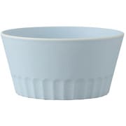 fuwary 抗菌ボウル 420ml ブルー レンジ・食洗機可 日本製 74758-9