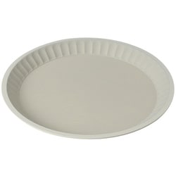 fuwary 抗菌プレート グレー レンジ・食洗機可 日本製 74753-4