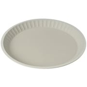 fuwary 抗菌プレート グレー レンジ・食洗機可 日本製 74753-4