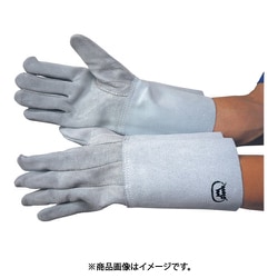 牛床皮ガス溶断溶接用5本指手袋 NO.4B 1109