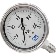 グリセリン入り圧力計 0-100MPa 19-940-2170