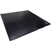 耐電用ゴムマット3t(黒/平) 7kV以下用 1m×1m 457-1M