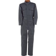 T/C長袖つなぎ服 チャコールグレー 4L 6609-74-4L