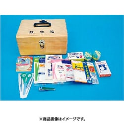 救急箱（はさみ、包帯、綿棒他のセット：医薬品無し 8201-A