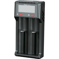 リチウムイオン充電池専用充電器 ARE-D2 Dシリーズ（デジタルパネル付） 幅62×奥行30×高さ123mm ARE-D2