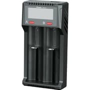 リチウムイオン充電池専用充電器 ARE-D2 Dシリーズ(デジタルパネル付) 幅62×奥行30×高さ123mm ARE-D2
