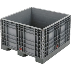 樹脂製 470696 パレットボックスBJ-S・1111X70S分解収納型 グレー BJ-S.1111X70S