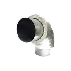 フジエアダクトMタイプ 150パイ 90度 エルボ FADM-90-150