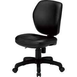 オフィスチェア FST-77L ブラック（レザー） FST-77LBK