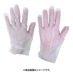 ポリスリム手袋 箱入クリア（100枚入） M LPE0183SETBM