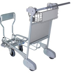 ブレーキ付手荷物カート 150kg PC-90