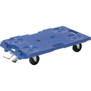 樹脂製連結平台車 均等荷重150kg 4輪自在ストッパー付 R115S