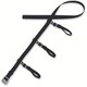 柱上安全帯用補助用ベルト 補助帯 T-565-BLK 黒色 ベルト幅25mm Mサイズ T-565-BLK-BP
