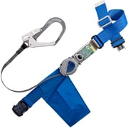 胴ベルト型墜落制止用器具(巻取タイプ)ロック機構付き 2WAYリトライト 青 Lサイズ 幅50MM×長さ1400MM ワンタッチバックル仕様 TB-TRL-OT593-BL4-L-BP