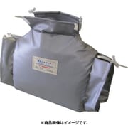 YAGAMI 配管保護材 グローブバルブ用保温ジャケット【HJGL10025F】 保温厚15mm 150×210mm TJVG-25A