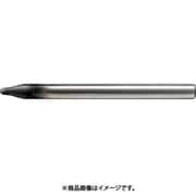 超硬合金・硬脆材加工用2枚刃ハイスピードボールエンドミル R0.5×刃長0.7×全長50×シャンク径4 UDCBH2010-0070