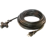 トライアングルマルチタップ 125V-15A 10m 黒 VCTM-10BK