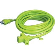 トライアングルマルチタップ5m若草 VCTM-5GN