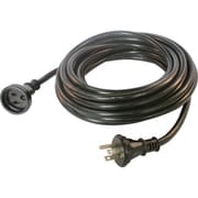 3芯タイプ防雨型延長コード10m黒 WPE-10BK