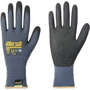 まとめ買い ニトリル背抜き手袋 アクティブグリップアドバンス 8/M （3双入） 533-8M