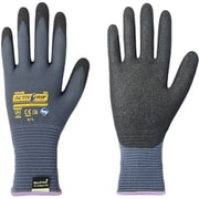 まとめ買い ニトリル背抜き手袋 アクティブグリップアドバンス 9/L （3双入） 533-9L