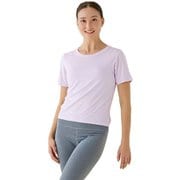 ニネッタトップ レディース フィットネス ヨガ パンツ ペールラベンダー（L38） SU-T784