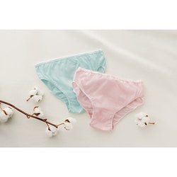 防災ニモナル cottonショーツ Mサイズ 5枚入（ミント×2枚、ピンク×3枚）