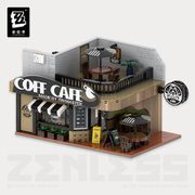 ゼンレスゾーンゼロ 六分街シリーズ 組み立て式ブロック COFF CAFE