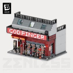 ゼンレスゾーンゼロ 六分街シリーズ 組み立て式ブロック GOD FINGER
