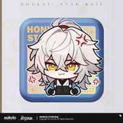 崩壊：スターレイル パムの展覧室シリーズ スクエア缶バッジ 景元（B）