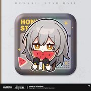 崩壊:スターレイル パムの展覧室シリーズ スクエア缶バッジ 開拓者(女)