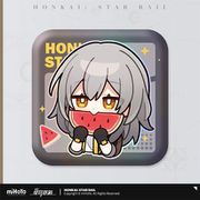 崩壊:スターレイル パムの展覧室シリーズ スクエア缶バッジ 開拓者(女)