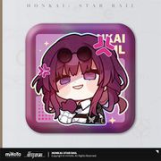 崩壊:スターレイル パムの展覧室シリーズ スクエア缶バッジ カフカ