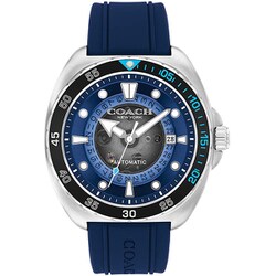 CHARTER 44mm 自動巻き ネイビーシリコンベルト 正規品2年保証 14602714