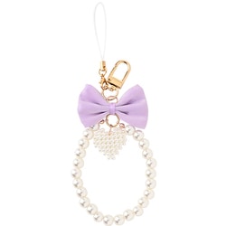 フレアリボンパールストラップ パープル PN-FRPEARL-PU