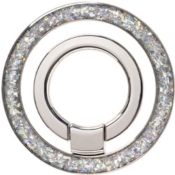 MagSafe対応スマホリング スパークリング/シルバー PH-M-JJR-SPSV